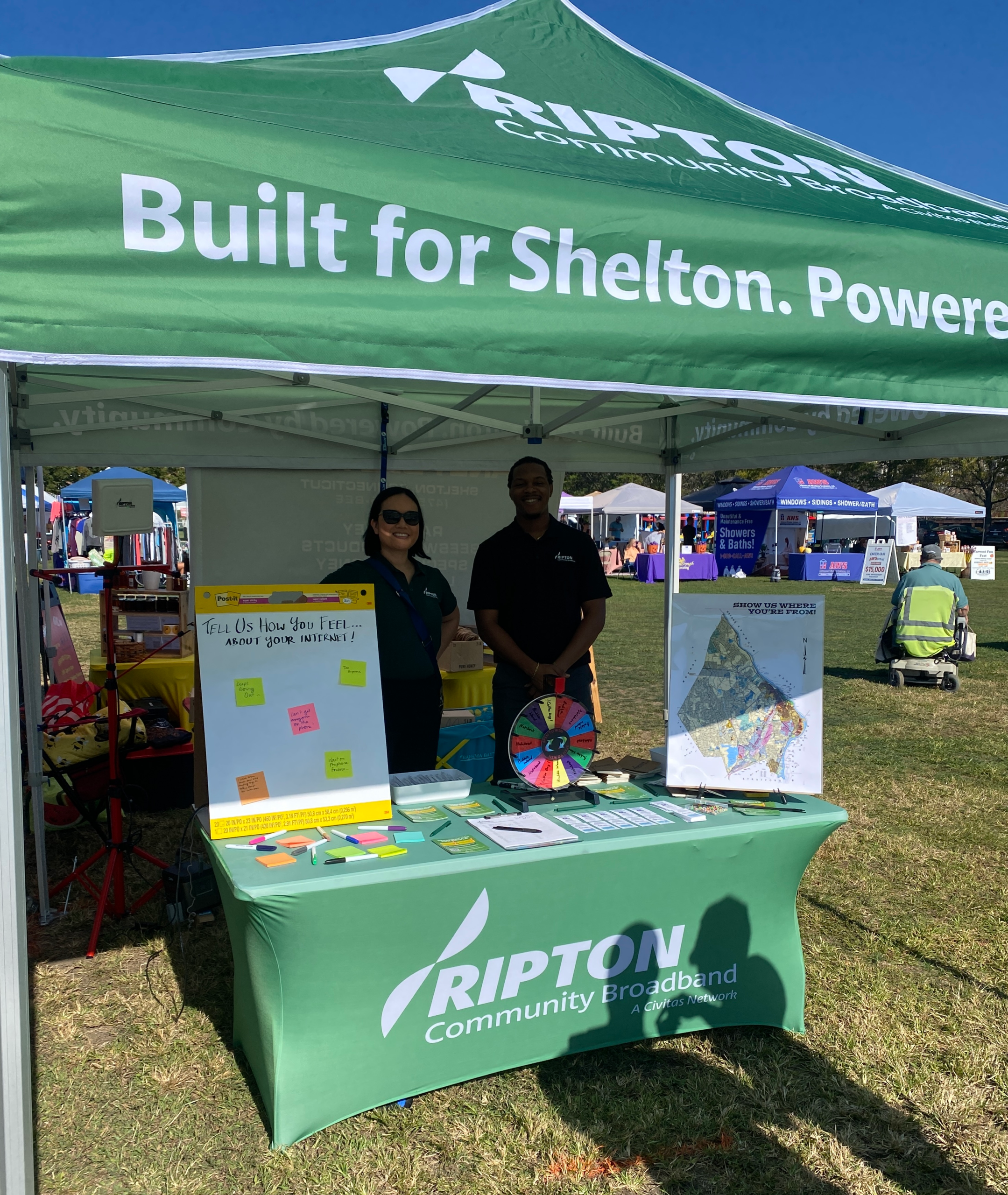 Ripton Powers Vendor Wi-Fi at Shelton Day 2025